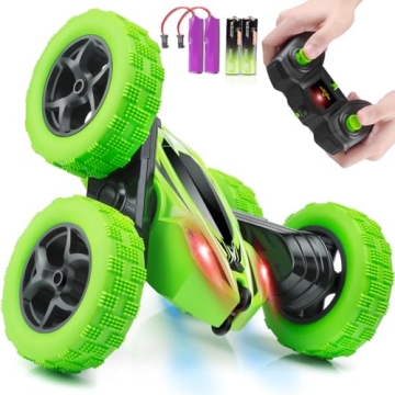 ORRENTE Remote Control Car - Double-Sided 360° Stunt RC Car with 2.4GHz Control