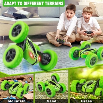 ORRENTE Remote Control Car for Kids Ages 5-13 | Double Sided Fun