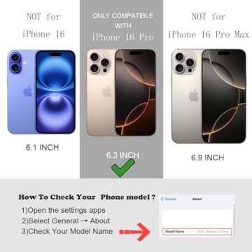 UEEBAI Magnetic for iPhone 16 Pro Case, Bow Case Compatible with MagSafe, Wireless Slim Clear Ribbon Aesthetic Phone Case Anti-Yellowing Shockproof Protective Cover for Women Girl - Pink