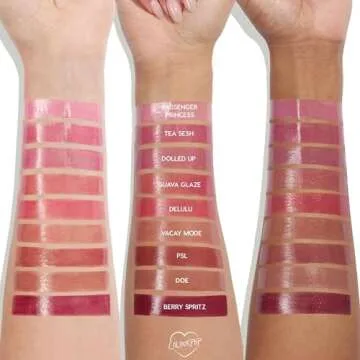 ColourPop So Juicy Plumping Lip Gloss Balm - Hydrating Lip Gloss & Balm Hybrid with Peptides - Non-Sticky Formula - Visibly Plumps Lips & Delivers Buildable Color - Vacay Mode (0.07 oz)