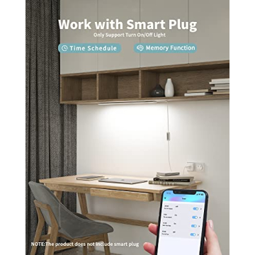 ASOKO Under Desk Light - 16 Inch Dimmable LED Lighting Solution