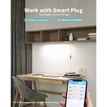 ASOKO Under Desk Light - 16 Inch Dimmable LED Lighting Solution