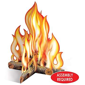 Beistle 3-D Campfire Centerpiece