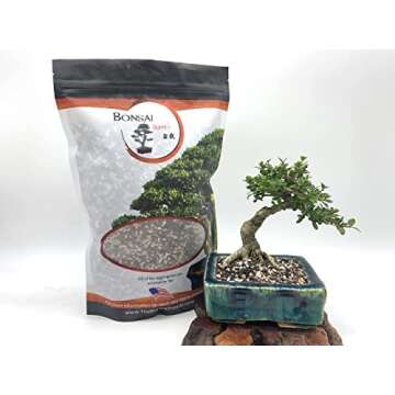 Bonsai Soil by The Bonsai Supply – 2qts. Professional Bonsai Soil Micro Mix | Ready to use| Great for All Bonsai Tree Varieties.