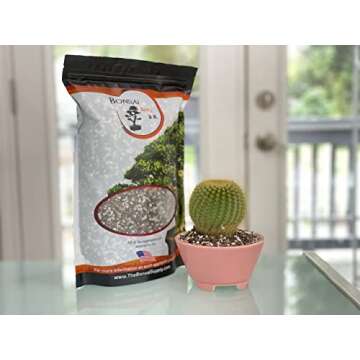 Bonsai Soil by The Bonsai Supply – 2qts. Professional Bonsai Soil Micro Mix | Ready to use| Great for All Bonsai Tree Varieties.