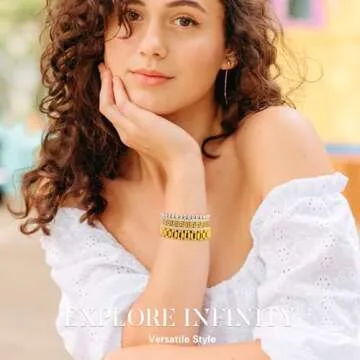 EllieHouse 18K Gold Plated Bracelet Set for Women