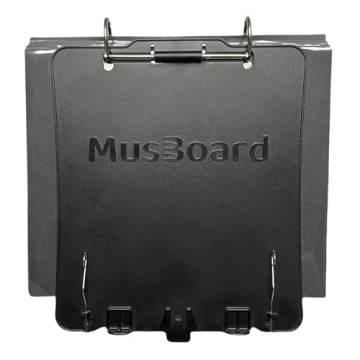 MusBoard Flip Folder MB-FF10 for Marching Band - 10 Pages, 20 Windows