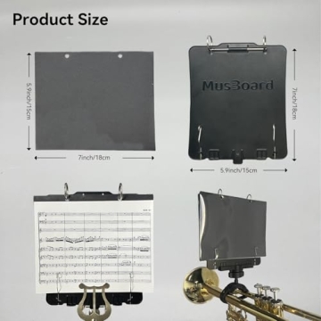MusBoard Flip Folder MB-FF10 for Marching Bands