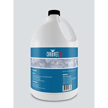 CHAUVET DJ FJ-U Fog Fluid, 1 Gallon, CLEAR 1-Gallon (Packaging May Vary)