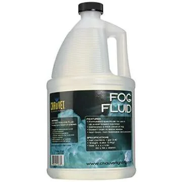 CHAUVET DJ FJ-U Fog Fluid, 1 Gallon, CLEAR 1-Gallon (Packaging May Vary)