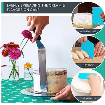 RFAQK 150PC Cake Pan Set for Easy Baking and Decorating