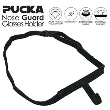 Pucka Customizable Eyeglasses Holder Nose Guard Glasses Suspension for Rhinoplasty Septoplasty and Broken Nose Recovery Support Nose Protector