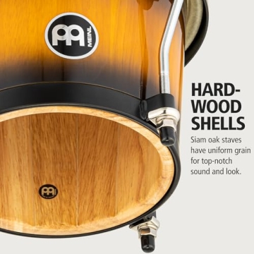 Meinl Percussion Bongos Set in Vintage Sunburst Finish