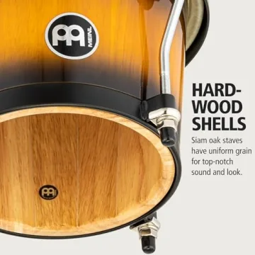 Meinl Percussion Bongos Set in Vintage Sunburst Finish