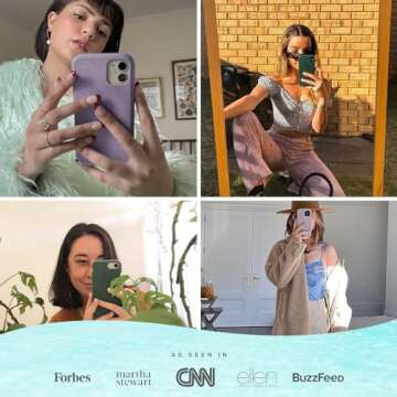 Pela - Phone Case for iPhone 15 - Protective Cell Phone Cover - Eco Friendly Cover Compatible with iPhone 15 Pro Model - Electric Blue