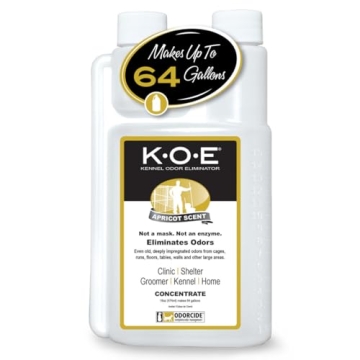 Thornell Odor Eliminator 16oz Concentrate – K.O.E. Apricot Odor Eliminator for Strong Odor for Cag...