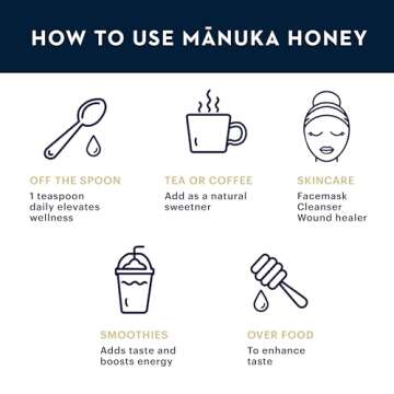 Manuka Health UMF 13+/MGO 400+ Manuka Honey (250g/8.8oz), Superfood, Authentic Raw Honey from New Zealand