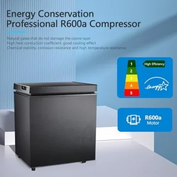 R.W.FLAME 1.8 Cu Ft Energy Efficient Chest Freezer