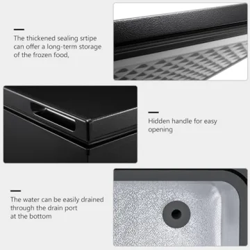 R.W.FLAME 1.8 Cu Ft Energy Efficient Chest Freezer