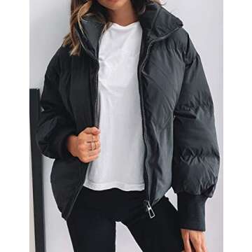 Tanming Women's Lightweight Puffer Jacket - Chic Comfort