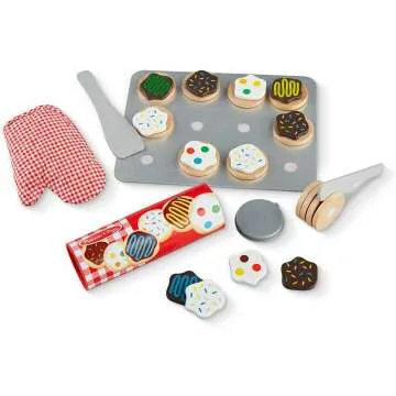 Melissa & Doug Cookie Play Food Set for Kids
