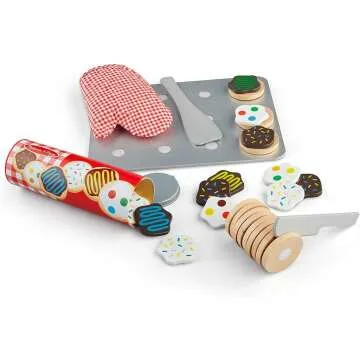 Melissa & Doug Cookie Play Food Set for Kids