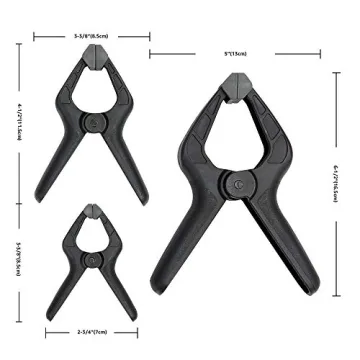 Versatile Amazon Basics 14-Piece Clamp Set - Durable Grip