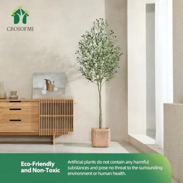 CROSOFMI Artificial Olive Tree for Home or Office Decoration