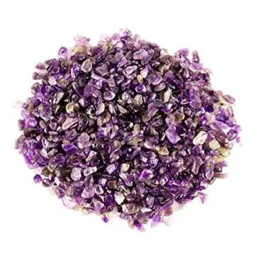 Amethyst Polished Tumbled Gemstone Chips - Crafts & More!