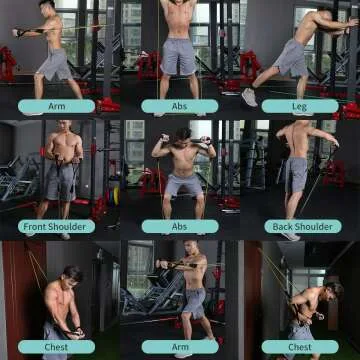 Whatafit Resistance Bands Set for Home Workouts