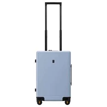 LEVEL8 Elegance PC Matte Hardshell Luggage Set - Light Blue