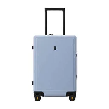 LEVEL8 Elegance PC Matte Hardshell Luggage Set - Light Blue
