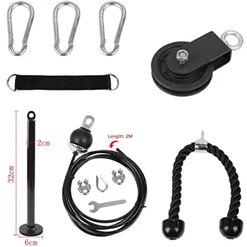 LAT Pull Down Cable Machine Attachment for Strength