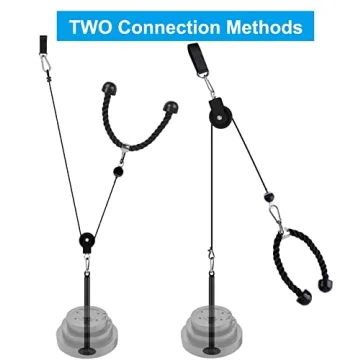 LAT Pull Down Cable Machine Attachment for Strength