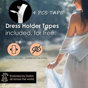 Brozigo 80PCS Nipple Cover 80PCS Pasties Nipple Covers for Woman 40 Pairs Self-adhesive Breast Petals for Summer Dress