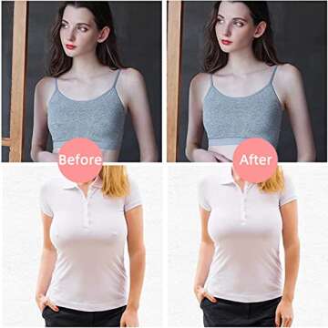 Brozigo 80PCS Nipple Cover 80PCS Pasties Nipple Covers for Woman 40 Pairs Self-adhesive Breast Petals for Summer Dress