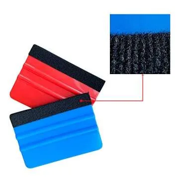 UTSAUTO Felt Edge Squeegee for Vinyl Wrap & Window Tint