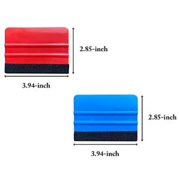 UTSAUTO Felt Edge Squeegee for Vinyl Wrap & Window Tint