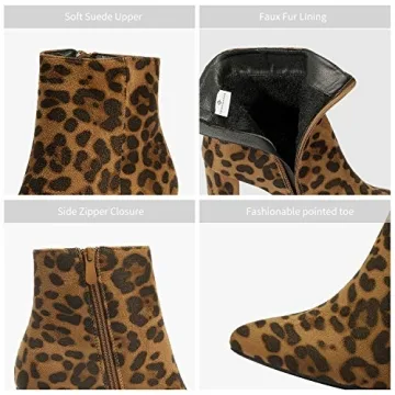 Stylish and Comfortable Chunky Heel Ankle Boots for Women