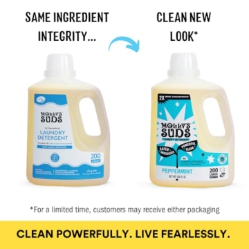 Molly's Suds Liquid Laundry Detergent for Sensitive Skin