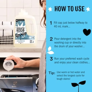 Molly's Suds Liquid Laundry Detergent for Sensitive Skin