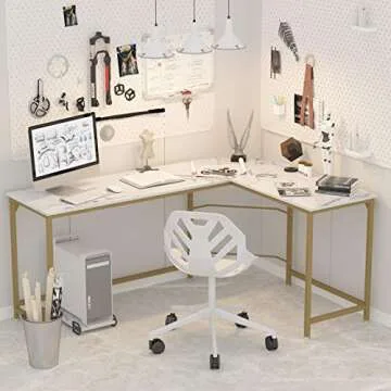 Teraves Reversible L Shaped Desk for Modern Workspaces