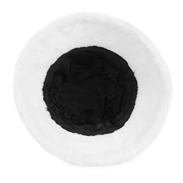 Umeepar Faux Fur Bucket Hat for Winter Style and Warmth