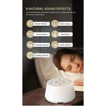 Portable White Noise Machine for Babies and Adults