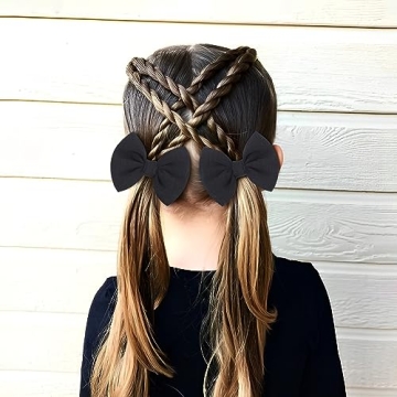 Baby Girls Stylish Bows Clips Set 6 PCS for Toddlers