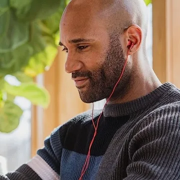 Panasonic ErgoFit Wired Earbuds Dynamic Sound Ergonomic Fit