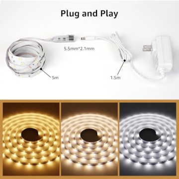 Lepro LED Tunable White Strip Light for Home Brightness