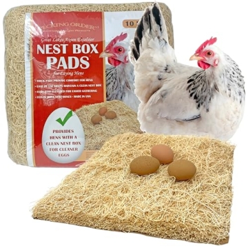 Sustainable Nest Box Pads for Cleaner Eggs and Happy Hens
