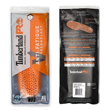 Timberland PRO Anti-Fatigue Insoles for Large Feet Comfort