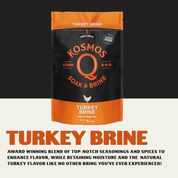 Award-Winning Kosmos Q Turkey Brine Mix 16 Oz
